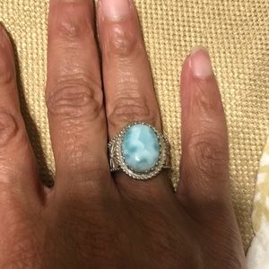 Larimar Ring